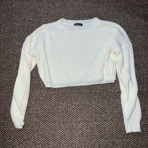 SHEIN size large crop sweater